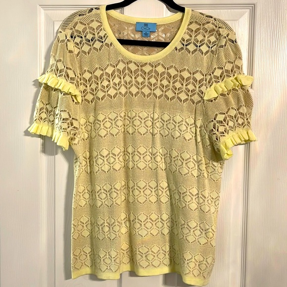 Cece Sweater Pale Yellow Very Soft - Picture 1 of 5